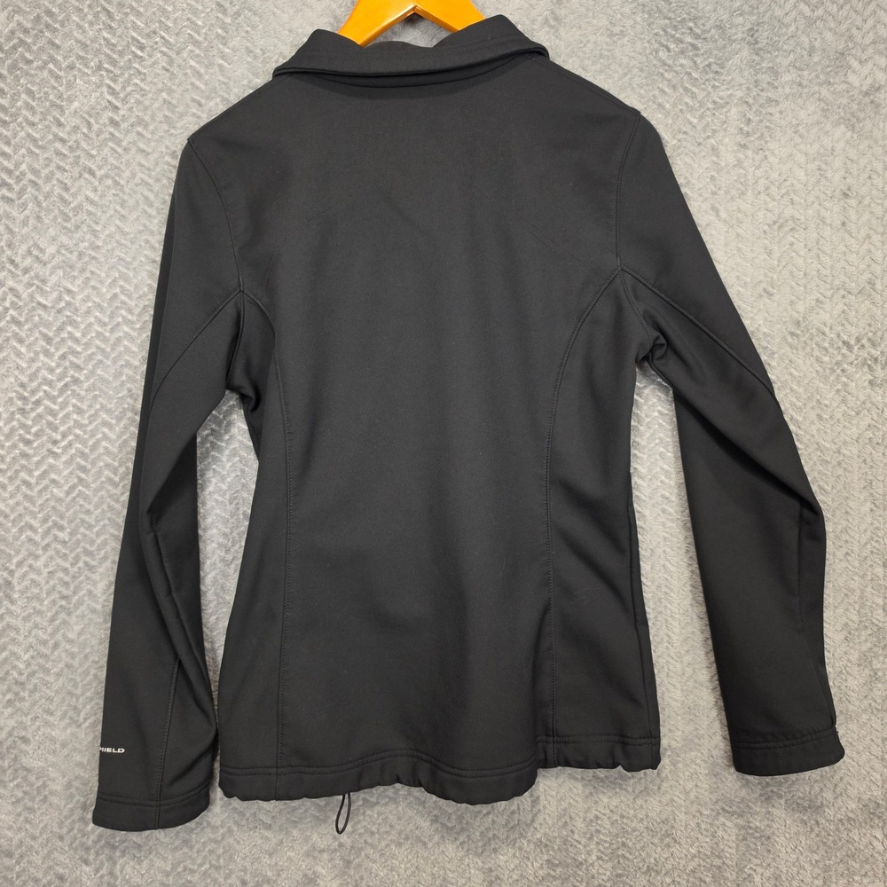 Columbia Omni-Shield Softshell Jacket Black Pink Ribbon Breast Cancer Womens M - Picture 10 of 10